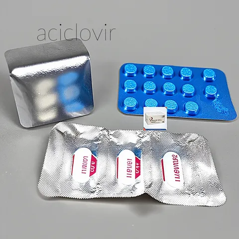 El aciclovir se vende sin receta